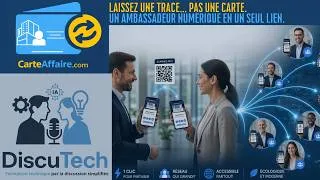 Miniature : CarteAffaire.com – Laissez une trace… pas une carte. Un ambassadeur numérique en un seul lien.