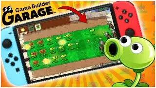 Miniature : Hice un PLANTAS VS ZOMBIES en Game Builder Garage (Estudio de Videojuegos)