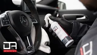 Miniature : Nettoyer le textile d’une voiture, siège et volant en alcantara