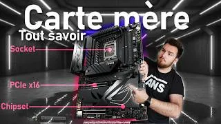 Miniature : Tout ce qu'il faut SAVOIR sur une CARTE MÈRE ! (Chipset, compatibilité, PCIe...)