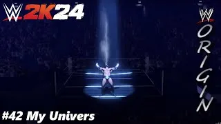 Miniature : WWE2K24 My Origin #42 After Royal Rumble [FR-PS5]
