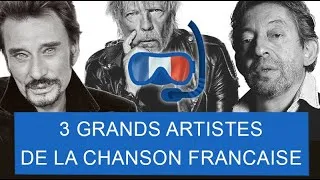 Miniature : 3 grands artistes de la chanson française - Dive Into French