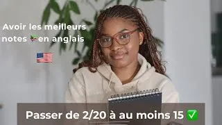 Miniature : Comment avoir les meilleurs notes en anglais pour les débutants 📚✅