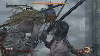 Miniature : Inner Genichiro   (NG+8 / Kuro's charm and Demon bell)  NO HIT