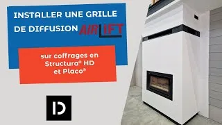 Miniature : DIXNEUF - Grille de diffusion AIRLIFT - pour cheminées en Structura® HD et Placo®