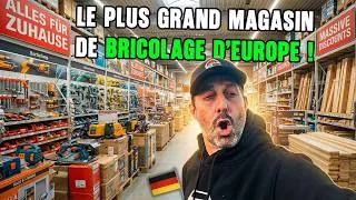 Miniature : Le PLUS GRAND MAGASIN de BRICOLAGE D'EUROPE !!! 🇩🇪