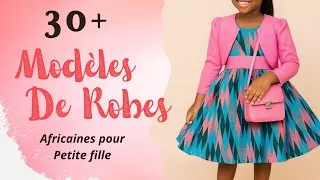 Miniature : Robes Africaines pour Petites Filles: 30 Modèles Tenues en Pagne pour Jeune Fille Mariage| Mode Wax