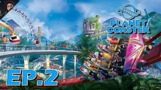 Miniature : PLANET COASTER #01 – On commence les allées du parc | Replay FR