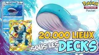 Miniature : 200 PV C'EST IMBATTABLE ! WAILORD LE GOAT ! | Deck Pokemon TCG Pocket