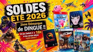 Miniature : SOLDES ÉTÉ 2026 - 2ème DÉMARQUE DE FOLIE !! UN JEU SWITCH 2 à 18€ 😱