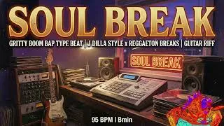 Miniature : [FREE] Gritty Boom Bap x Reggaeton Fusion Type Beat "SOUL BREAK" | 95 BPM (Prod. DjGodzy)