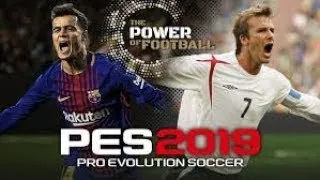 Miniature : PES 2019 NOUVEAU VERSION AVEC UNE CAMERA DE PS4(GAME PLAY)