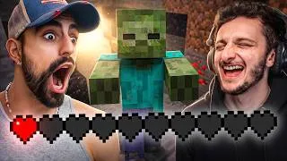 Miniature : Maxime Biaggi m’apprend à jouer à Minecraft