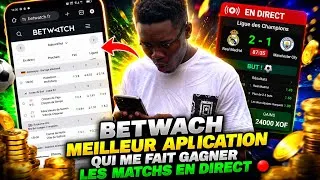 Miniature : BETWACH MEILLEUR APLICATION QUI ME FAIT GAGNER LES MATCHS EN DIRECT 🔴