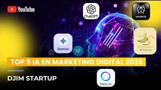 Miniature : Top 5 IA Gratuites pour Exploser Ton Marketing 2025 !