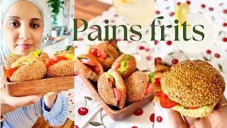 Miniature : Mini pains frits et farcis ❤️