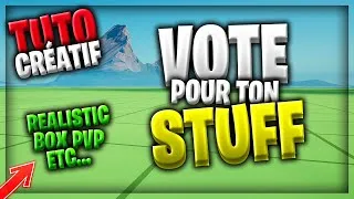 Miniature : [ TUTO ] SYSTEME VOTE DE STUFF (Realistic, Box PvP, etc...) ✅ #FORTNITE
