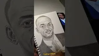 Miniature : Dessin PORTRAIT de Cabral LIBII || Election présidentielle Cameroun 2025