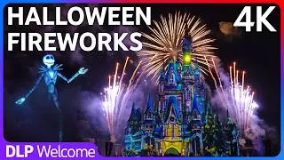Miniature : Disney World Halloween Fireworks [4K Multi-Cam] Disney’s Not-So-Spooky Spectacular -Magic Kingdom
