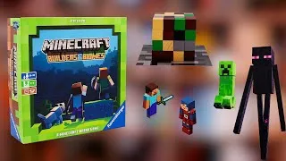 Miniature : Dés mots d'un jeu Express - Minecraft Builders & Biomes - Présentation rapide