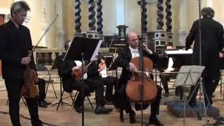 Miniature : Création de "l'Après-midi de Mona Lisa" , pour violon, violoncelle et cordes de Luis SZARAN