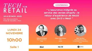 Miniature : Conférence - "L'assurance intégrée au service des ventes Shopify"