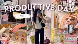Miniature : Une JOURNÉE PRODUCTIVE dans ma vie entre RANGEMENT, DÉCORATION & CRÉATIVITÉ 📚🍪🎨