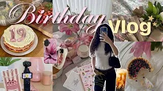 Miniature : My 19th BIRTHDAY VLOG 🎂 friends, shopping, haul, organisation & cooking 💐