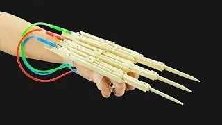 Miniature : Comment faire des griffes automatiques X Men Wolverine à partir de bâtons de Popsicle