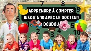 Miniature : Apprendre à compter jusqu'à 10 avec le Docteur Doudou