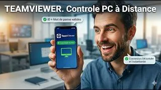 Miniature : TEAMVIEWER : Contrôle Ton PC à Distance