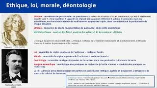 Miniature : Éthique et intégrité scientifique : conférence introductive 2025