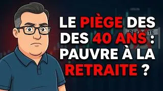 Miniature : Pourquoi vous resterez pauvre à la retraite Le piège des 40 ans
