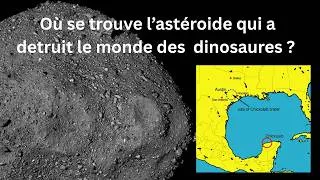 Miniature : Où se trouve l'astéroide qui a detruit les  dinosaures ?