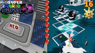 Miniature : [MOD] Super Mario Galaxy 63 - UN PETIT TOUR EN VILLE - Épisode 16 - Let's Play FR