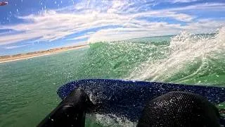 Miniature : Longue droite parfaite en fish solo à Lacanau | Session surf 🌊