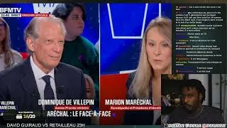 Miniature : DE VILLEPIN SE FAIT BOUSCULER PAR MARION MARÉCHAL… QUELLE DÉCEPTION !