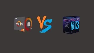 Miniature : Comparaison AMD Ryzen 3 1200 vs Intel Core i3 8100