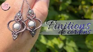 Miniature : 🧵 Finition de cordons en micro-macramé | Tutoriel facile pour colliers DIY #micromacrame