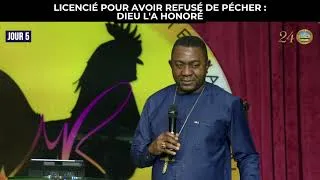 Miniature : 🎥 Licencié pour avoir refusé de pécher : Dieu l'a honoré -  Docteur Robert Ondoa