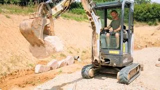 Miniature : Building a Concrete Access Box and Starting on the Moat Project | Farm Renovation in France #140