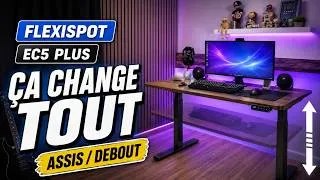 Miniature : FlexiSpot EC5 Plus : le bureau assis-debout qui a changé mon setup