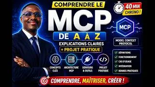 Miniature : C'EST QUOI LE MCP EN 40 MIN  | Model Context Protocol expliqué + Projet Pratique