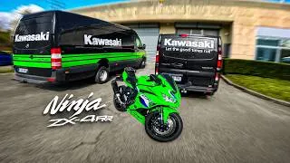 Miniature : CHOQUÉ PAR CETTE PETITE BOMBE !! TEST KAWASAKI ZX-4RR 🚀🏁