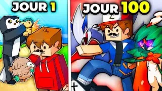Miniature : On a passé 100 JOURS sur POKÉMON MINECRAFT, voici ce qu'il s'est passé.. (feat @Masteekh)