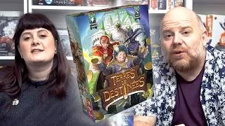 Miniature : [Règles du jeu] TERRES DE DESTINEES : achetez la bonne carte en misant les vôtres !