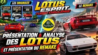Miniature : lotus esprit turbo challenge retour sur cette série mythique.  presentation du remake