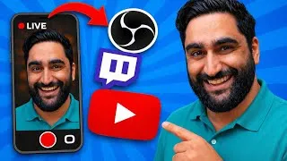 Miniature : Comment utiliser son téléphone comme webcam sur OBS (gratuit et facile)