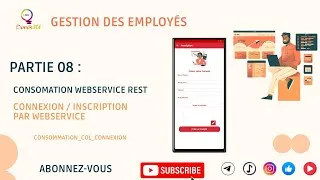 Miniature : Gestion des Employés 08 : Consommation de webservices SOAP( connexion inscription )