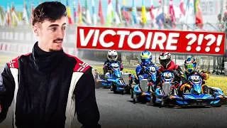 Miniature : JE REMPORTE MA PREMIERE COURSE DE KARTING ?! (ou presque...)